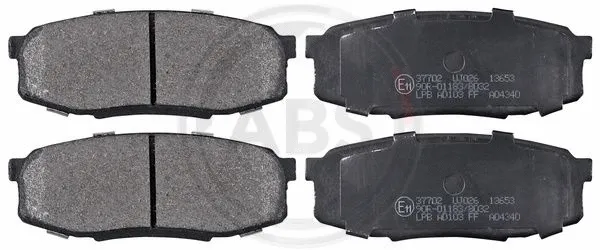 Brake Pad Set, disc brake (37702)