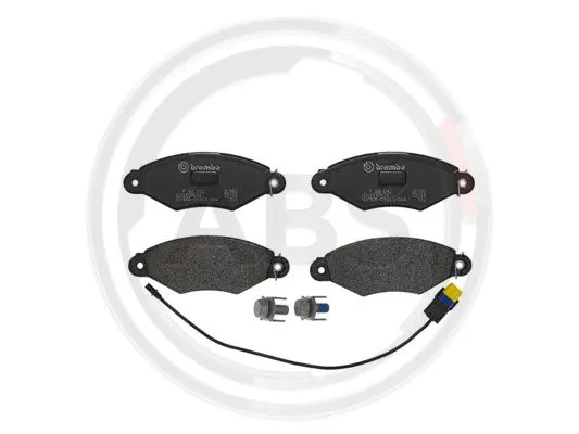 Brake Pad Set, disc brake (P68042)