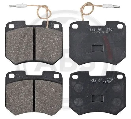 Brake Pad Set, disc brake (36137)