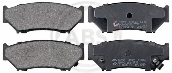 Brake Pad Set, disc brake (36852)