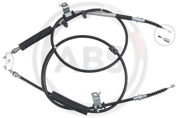 Cable Pull, parking brake (K17625)