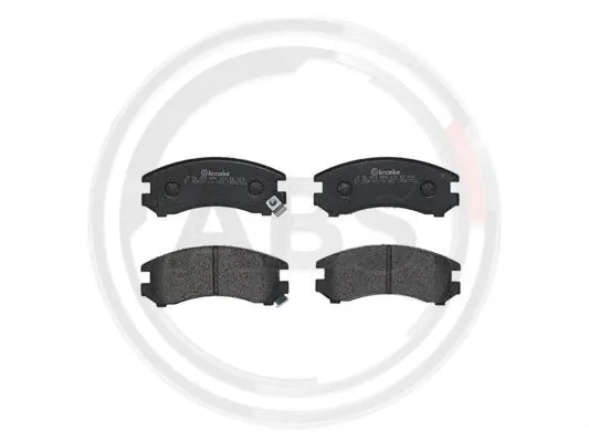 Brake Pad Set, disc brake (P56018)