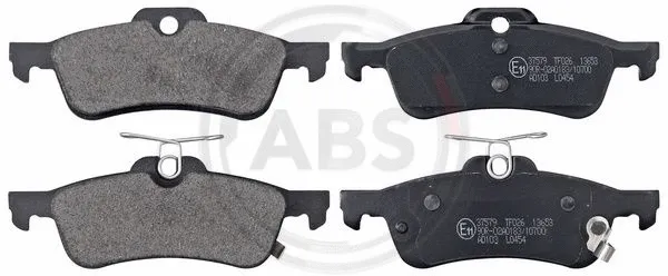 Brake Pad Set, disc brake (37579)