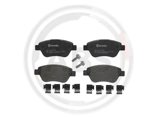 Brake Pad Set, disc brake (P23099)
