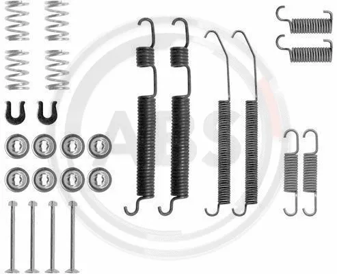 Accessory Kit, brake shoes (0762Q)