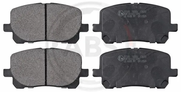 Brake Pad Set, disc brake (37328)