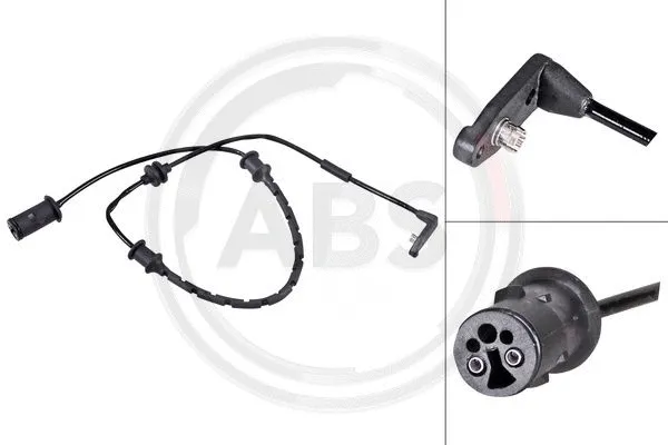 Warning Contact, brake pad wear (39559)