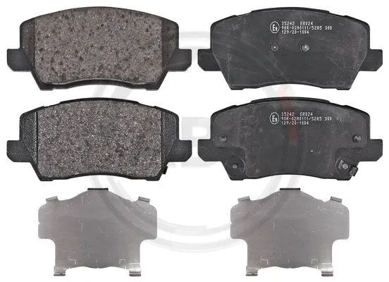 Brake Pad Set, disc brake (35242)