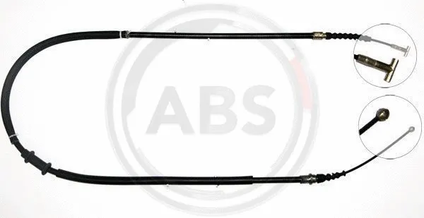 Cable Pull, parking brake (K10057)