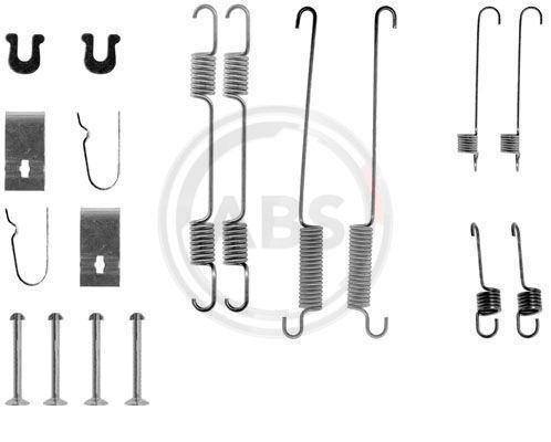 Accessory Kit, brake shoes (0658Q)