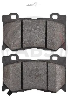 Brake Pad Set, disc brake (37768)