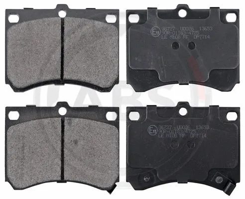 Brake Pad Set, disc brake (36727)