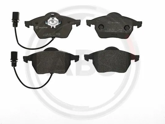 Brake Pad Set, disc brake (P85037)