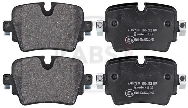 Brake Pad Set, disc brake (P36032)