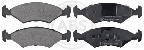 Brake Pad Set, disc brake (36446)