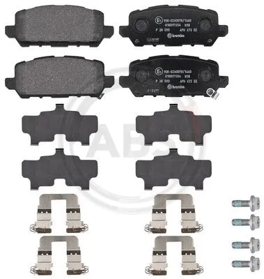Brake Pad Set, disc brake (P 28 090)