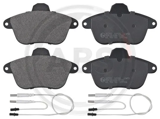 Brake Pad Set, disc brake (36765)