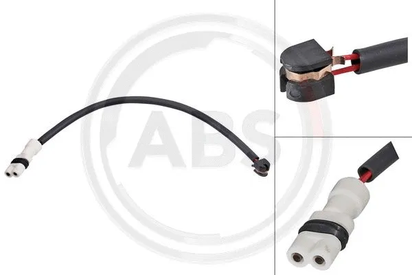 Warning Contact, brake pad wear (39542)