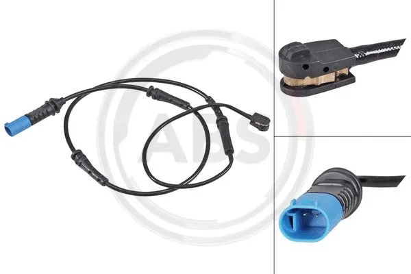 Warning Contact, brake pad wear (39413)