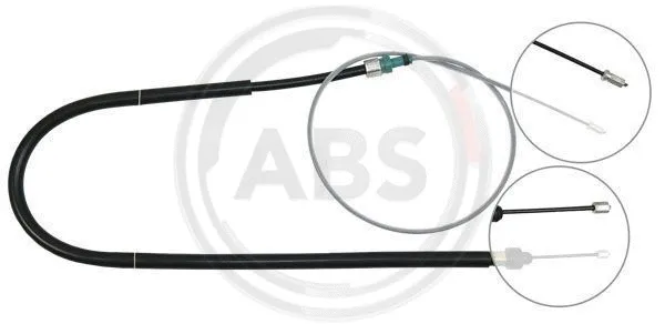 Cable Pull, parking brake (K12976)