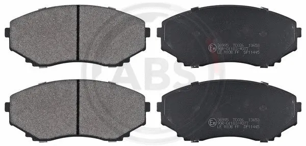 Brake Pad Set, disc brake (36995)