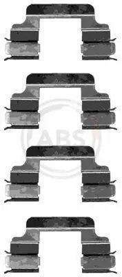 Accessory Kit, disc brake pad (1230Q)