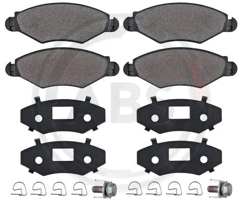 Brake Pad Set, disc brake (37105)
