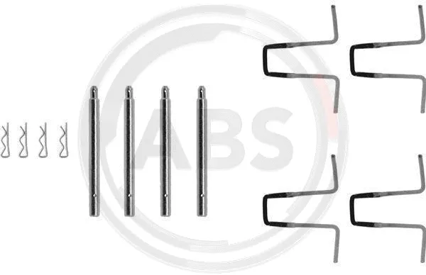 Accessory Kit, disc brake pad (0977Q)