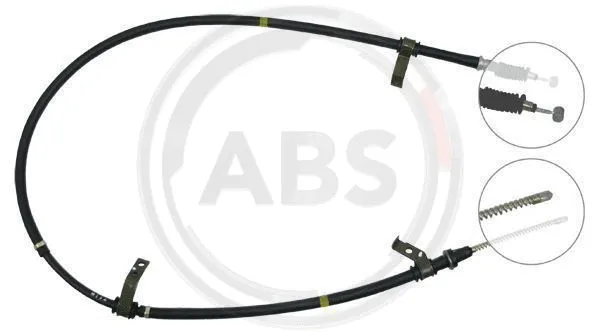 Cable Pull, parking brake (K14318)
