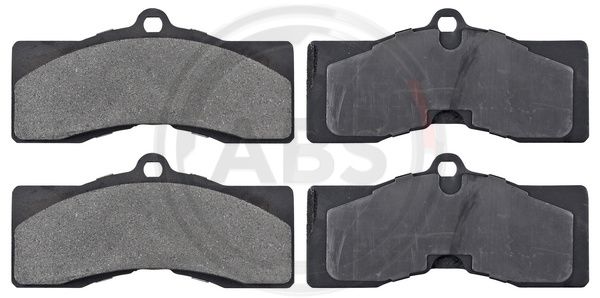 Brake Pad Set, disc brake (38008)