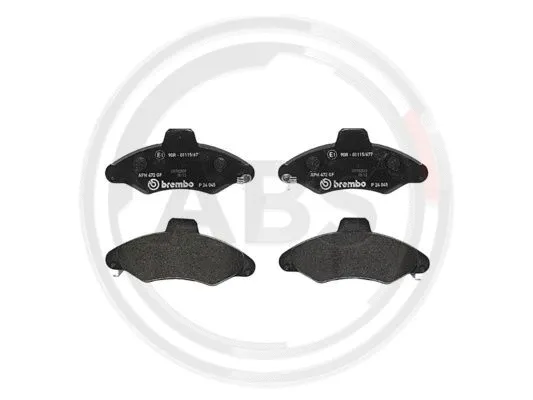 Brake Pad Set, disc brake (P24045)