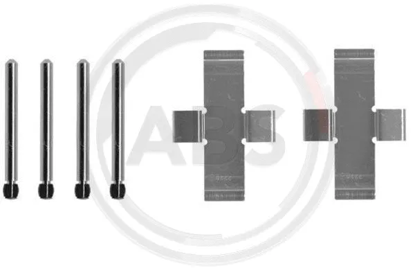 Accessory Kit, disc brake pad (0904Q)