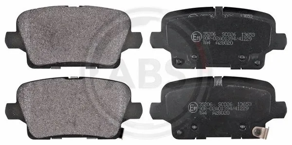 Brake Pad Set, disc brake (35206)