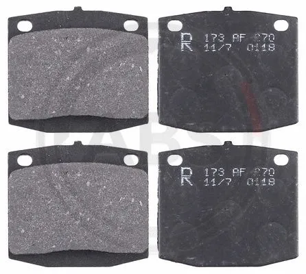 Brake Pad Set, disc brake (36152)