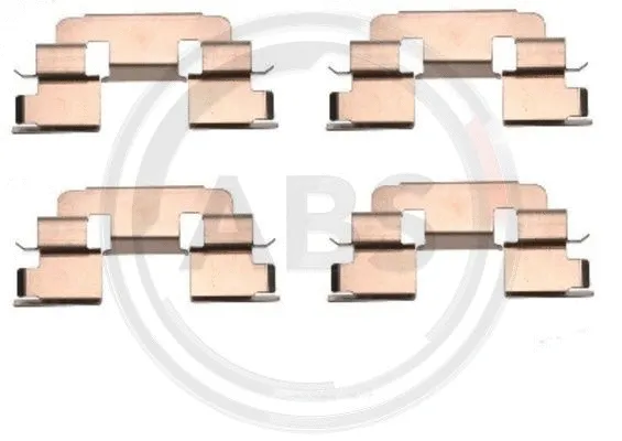Accessory Kit, disc brake pad (1249Q)