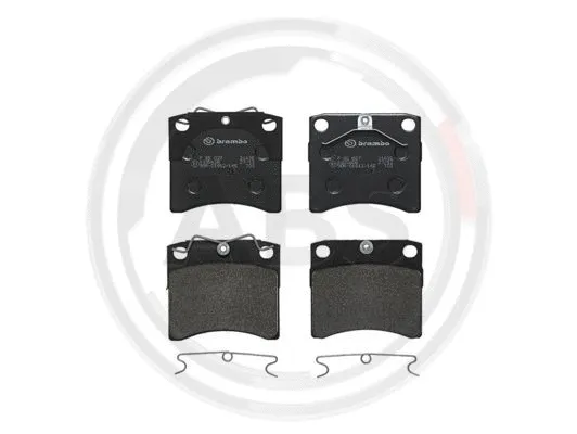 Brake Pad Set, disc brake (P85027)