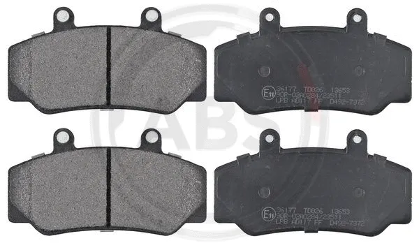 Brake Pad Set, disc brake (36177)
