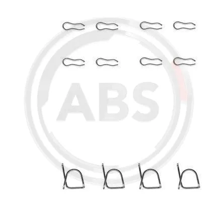 Accessory Kit, disc brake pad (0939Q)