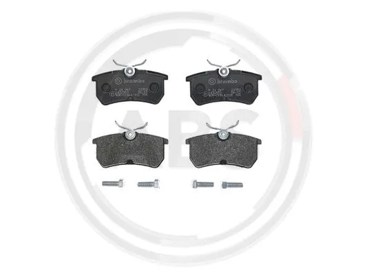 Brake Pad Set, disc brake (P24047)