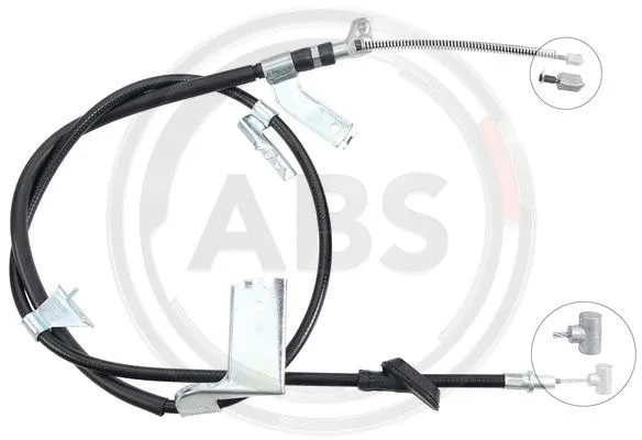 Cable Pull, parking brake (K10497)