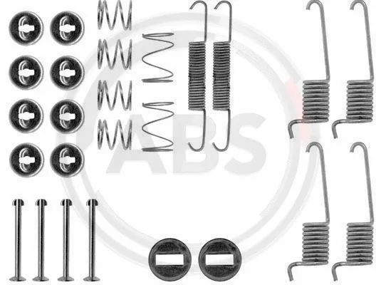 Accessory Kit, brake shoes (0714Q)