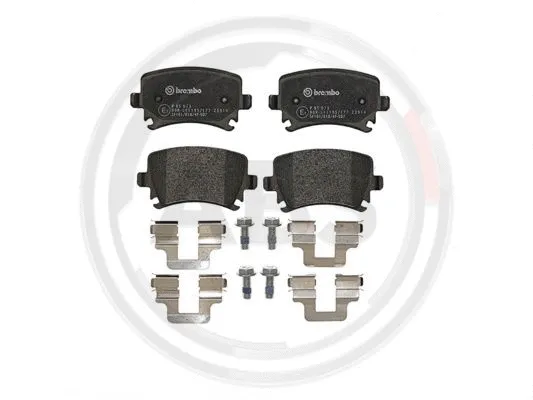Brake Pad Set, disc brake (P85073)