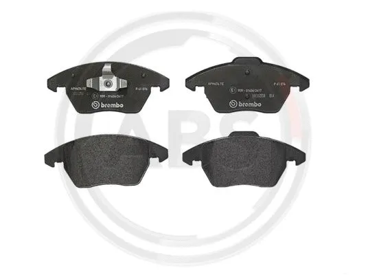 Brake Pad Set, disc brake (P61076)