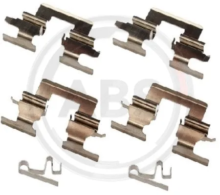 Accessory Kit, disc brake pad (1608Q)