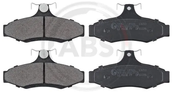 Brake Pad Set, disc brake (37054)