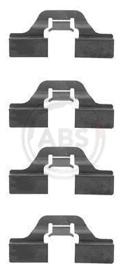 Accessory Kit, disc brake pad (1211Q)