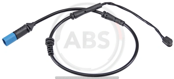 Warning Contact, brake pad wear