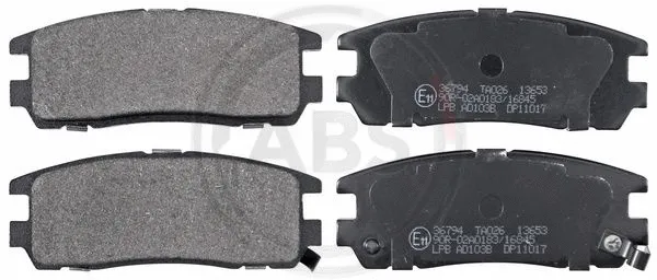 Brake Pad Set, disc brake (36794)