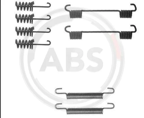 Accessory Kit, parking brake shoes (0775Q)