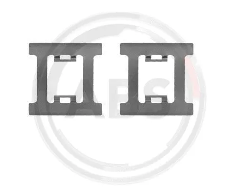 Accessory Kit, disc brake pad (1041Q)